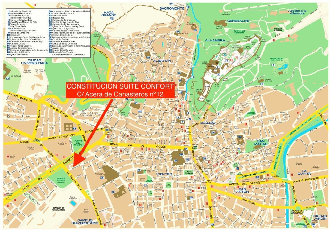 Constitucion Suite Confort D Granada Kültér fotó